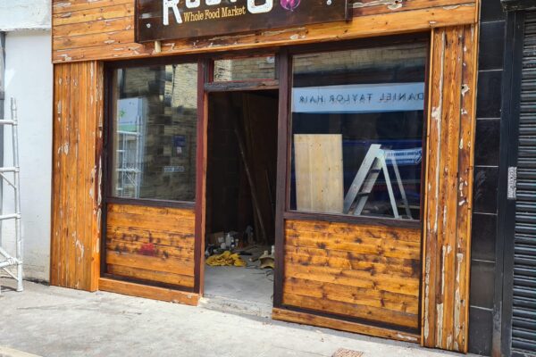 6 New shop front