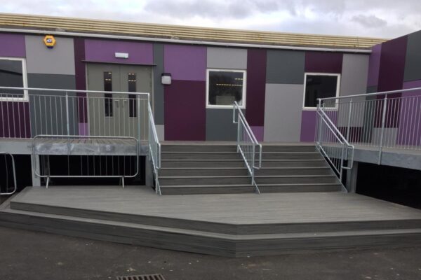 Cladding to Birmingham school