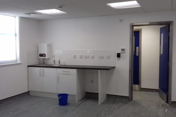 Warehouse kitchen area Bolton