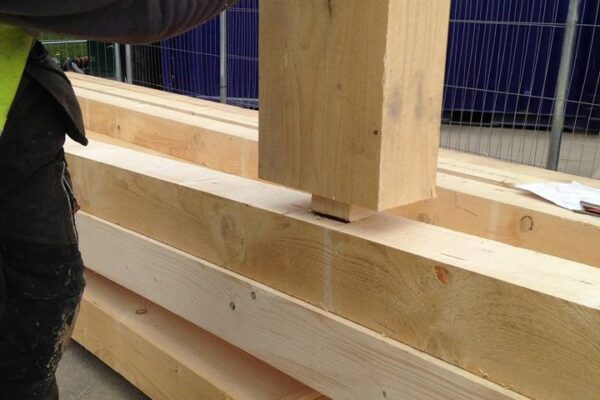 Bespoke hand made King Trusses for listed building