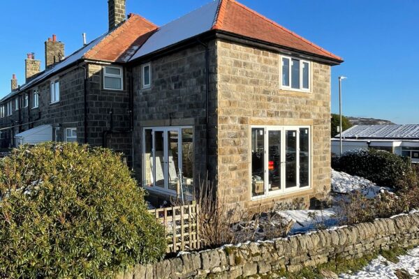Double storey building extension