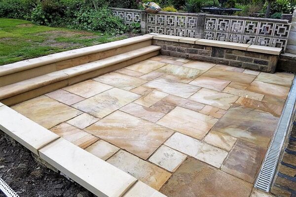 Lightcliffe Patio area