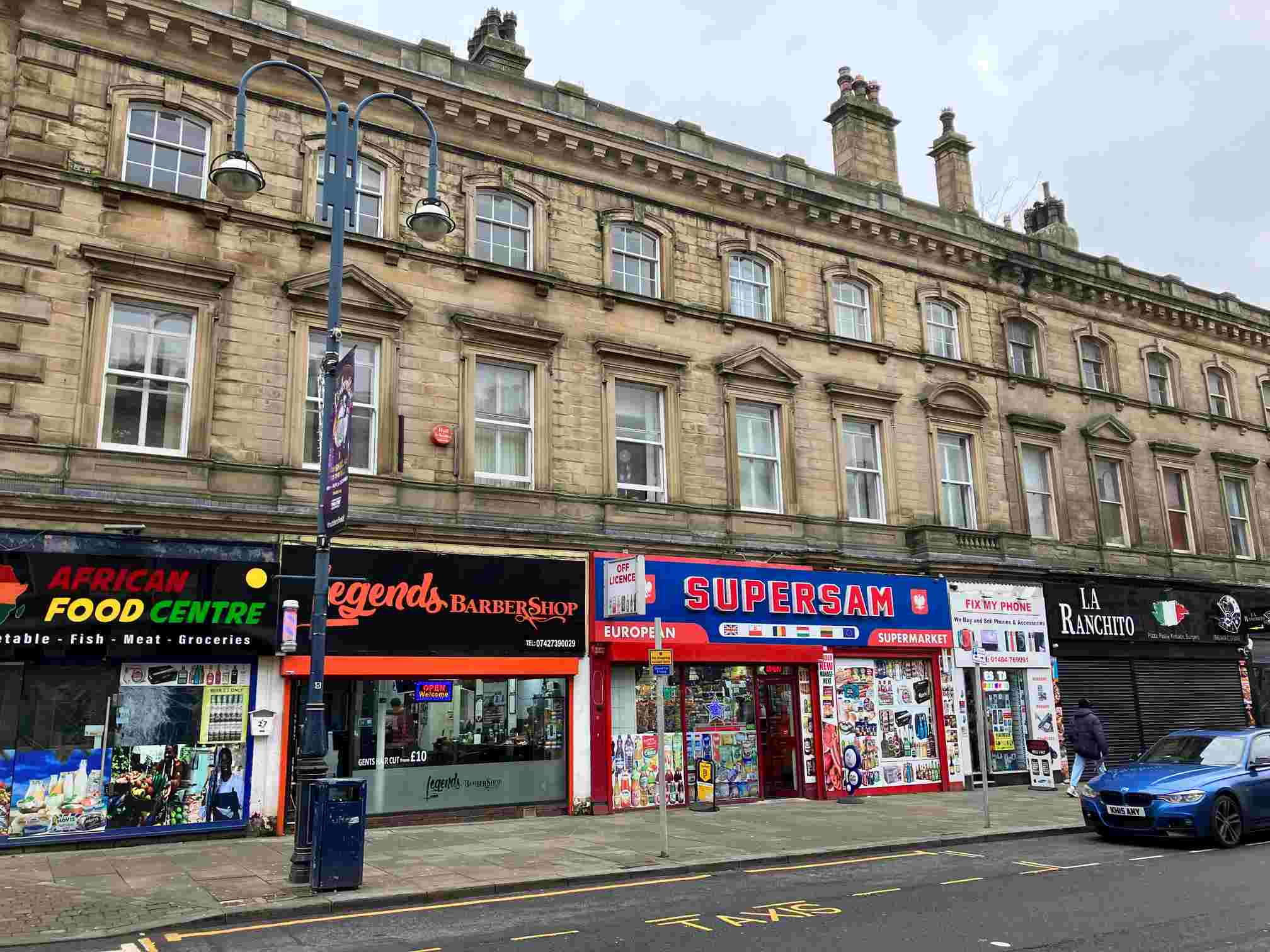 Grade 2 listed restoration – John William Street, Huddersfield